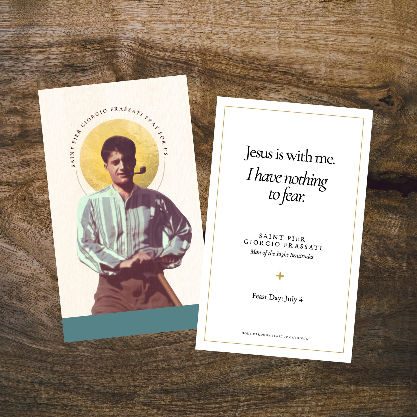 500 Saint Pier Giorgio Frassati Prayer Cards